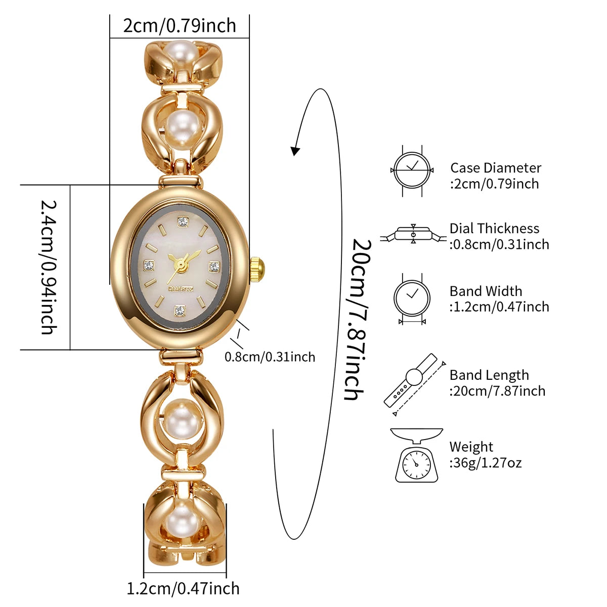 Bracelets montre pour femme tres romantique !
