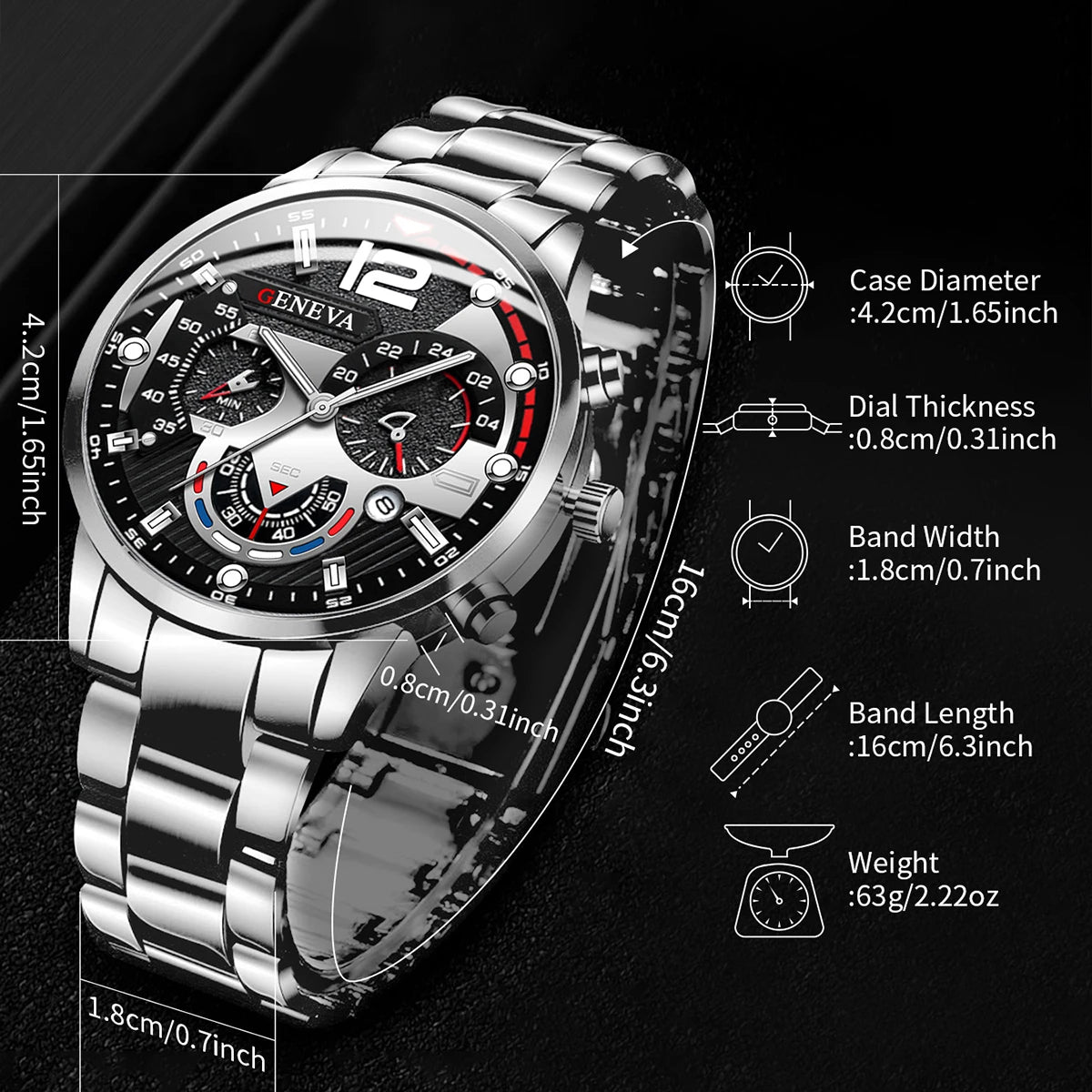 Montre pour homme luxueux !