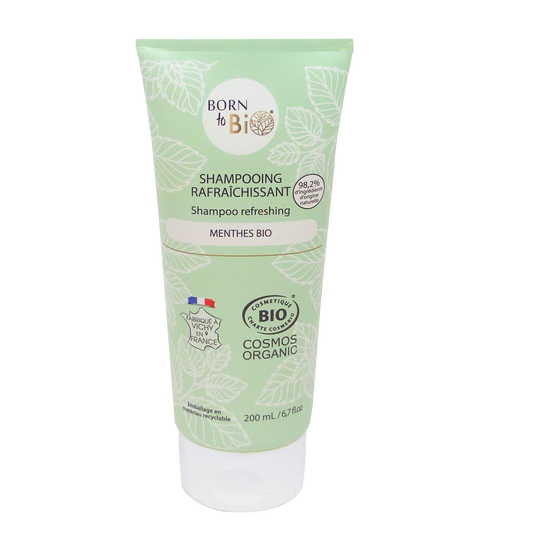 Shampooing Rafraîchissant Menthe Verte - Certifié Bio