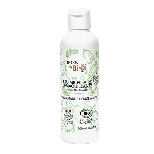Eau Micellaire Démaquillante Amande Douce Argan - Certifiée Bio